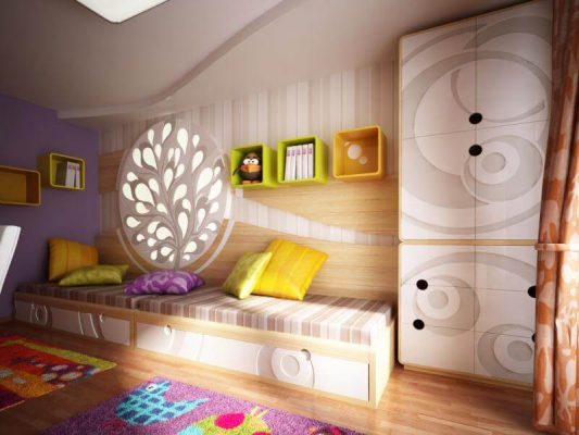 Návrh interiéru detská izba